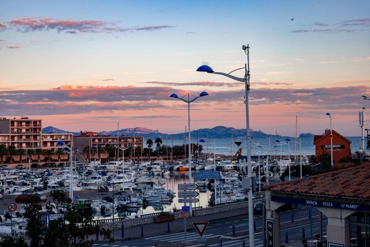 Terrasse Vue Mer Et Port, Hyper Centre Sausset-les-Pins Exteriör bild